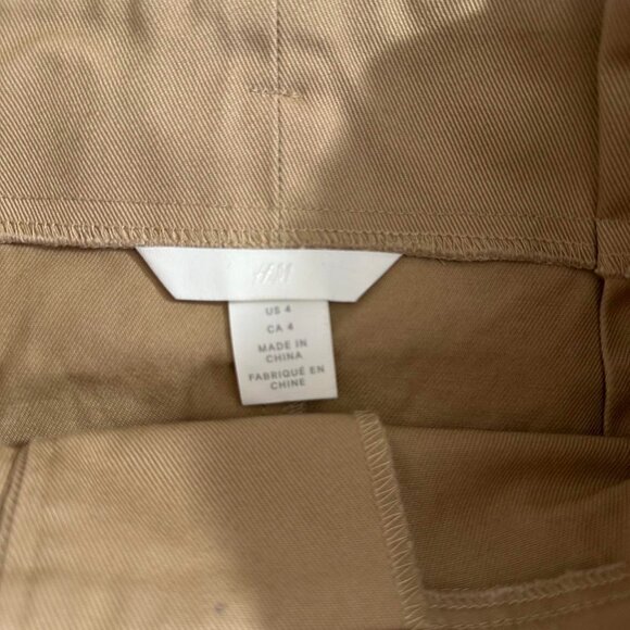 H&M Women's Tan and Cream Skirt - Picture 4 of 6